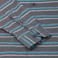 Indian Needle Men's  Cotton Striped Formal Shirts ( SF 820Grey )