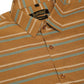 Indian Needle Men's  Cotton Striped Formal Shirts ( SF 820Mustard )