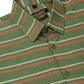 Indian Needle Men's  Cotton Striped Formal Shirts ( SF 820Olive )