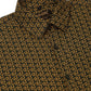 Indian Needle Men's  Cotton Printed Formal Shirts ( SF 821Olive )