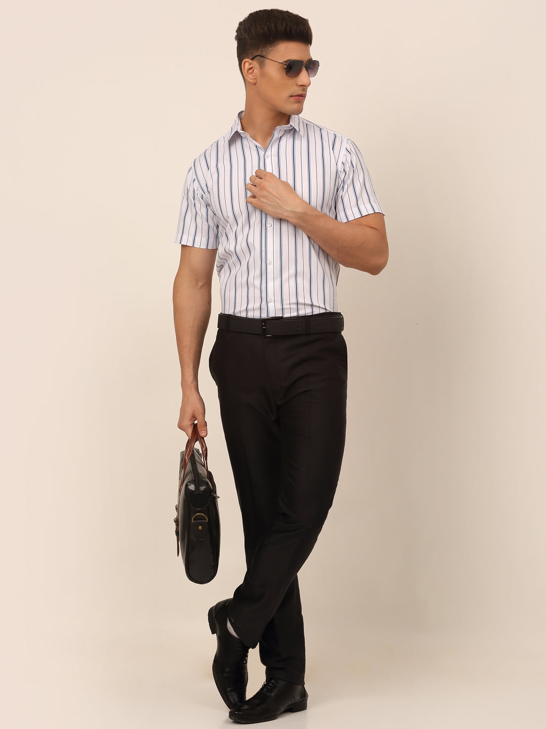 Men's Cotton Striped Formal Shirts