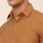 Indian Needle Mens Brought Checked Formal shirts.