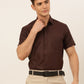 Indian Needle Men's Cotton Solid Formal Shirt's