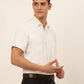 Indian Needle Men's Cotton Solid Formal Shirt's