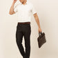 Indian Needle Men's Cotton Solid Formal Shirt's