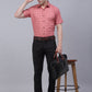 Indian Needle Men's Cotton Half Sleeve Checked Formal Shirts
