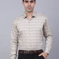 Indian Needle Men's Cotton Lycra Printed Formal Shirts