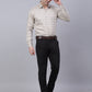 Indian Needle Men's Cotton Lycra Printed Formal Shirts