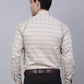Indian Needle Men's Cotton Lycra Printed Formal Shirts