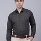 Indian Needle Men's Cotton Lycra Printed Formal Shirts
