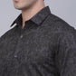 Indian Needle Men's Cotton Lycra Printed Formal Shirts