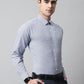 Men Blue Checks Pure Cotton Formal Shirt