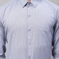 Men Grey Vertical Striped Formal Shirt