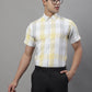 Men's Pure Cotton Checked Formal Shirts