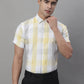 Men's Pure Cotton Checked Formal Shirts