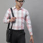 Men's Pure Cotton Checked Formal Shirts