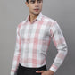 Men's Pure Cotton Checked Formal Shirts