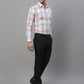 Men's Pure Cotton Checked Formal Shirts