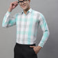 Men's Pure Cotton Checked Formal Shirts