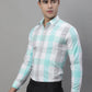 Men's Pure Cotton Checked Formal Shirts