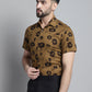 Men's Floral Printed Formal Shirt