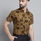 Men's Floral Printed Formal Shirt