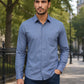 Men's Cotton Solid Casual Shirt ( RDSH 883Grey )