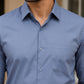 Men's Cotton Solid Casual Shirt ( RDSH 883Grey )