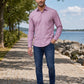 Men's Cotton Solid Casual Shirt ( RDSH 883Magenta )