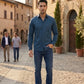 Men's Cotton Solid Casual Shirt ( RDSH 883Peacock )