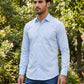 Men's Cotton Solid Casual Shirt ( RDSH 883Sky )
