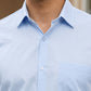 Men's Cotton Solid Casual Shirt ( RDSH 883Sky )