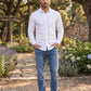 Men's Cotton Solid Casual Shirt ( RDSH 883White )