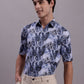Men's Floral Printed Formal Shirt