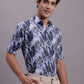 Men's Floral Printed Formal Shirt
