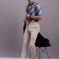 Men's Floral Printed Formal Shirt