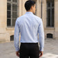 Men Regular Fit Solid Button-Down Collar Formal Shirt ( RDSH 9042Firozi )