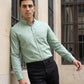 Men Regular Fit Solid Button-Down Collar Formal Shirt ( RDSH 9042Pista )