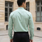 Men Regular Fit Solid Button-Down Collar Formal Shirt ( RDSH 9042Pista )