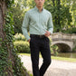 Men Regular Fit Solid Button-Down Collar Formal Shirt ( RDSH 9042Pista )
