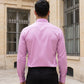 Men Regular Fit Solid Button-Down Collar Formal Shirt ( RDSH 9042Purple )