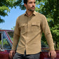 Men Standard Corduroy Cotton Shirt ( RDSH 925Beige )