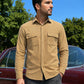 Men Standard Corduroy Cotton Shirt ( RDSH 925Beige )