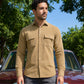 Men Standard Corduroy Cotton Shirt ( RDSH 925Beige )