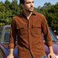 Men Standard Corduroy Cotton Shirt ( RDSH 925Brown )