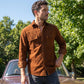 Men Standard Corduroy Cotton Shirt ( RDSH 925Brown )
