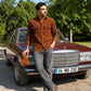 Men Standard Corduroy Cotton Shirt ( RDSH 925Brown )