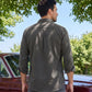 Men Standard Corduroy Cotton Shirt ( RDSH 925Grey )