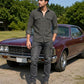 Men Standard Corduroy Cotton Shirt ( RDSH 925Grey )