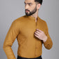 Cotton Solid Formal Shirt for Mens